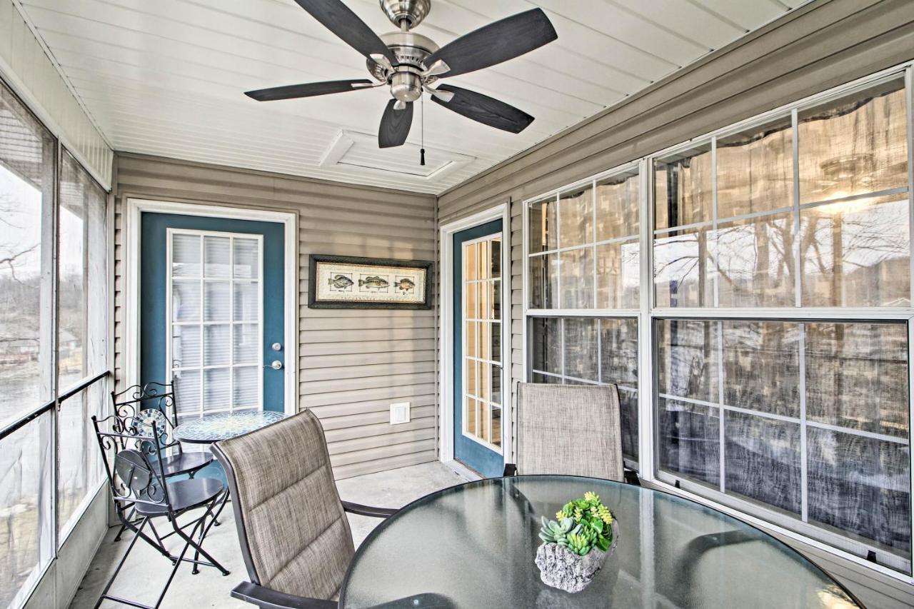 Updated Lake Taneycomo Condo With Screened Porch! Branson Zewnętrze zdjęcie